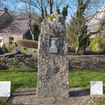 Jerome Connor memorial  Annascaul Dingle Peninsula Ireland